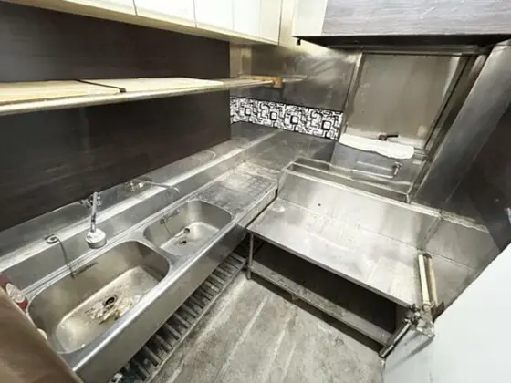 志木の居抜き店舗の厨房