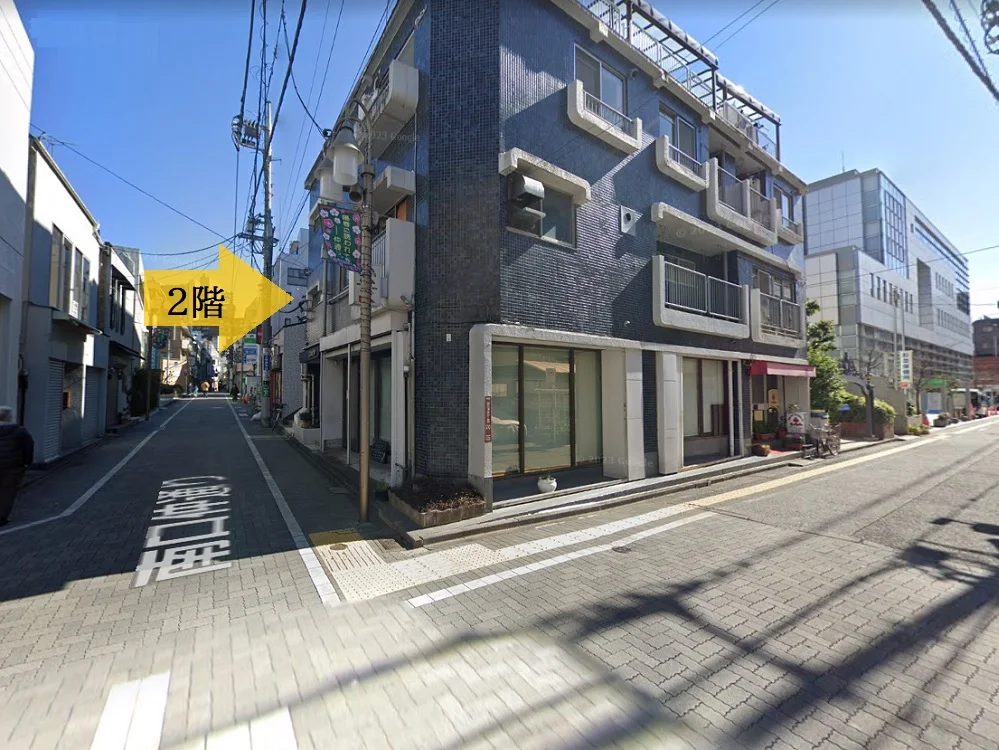 貸店舗(スケルトン)の外観