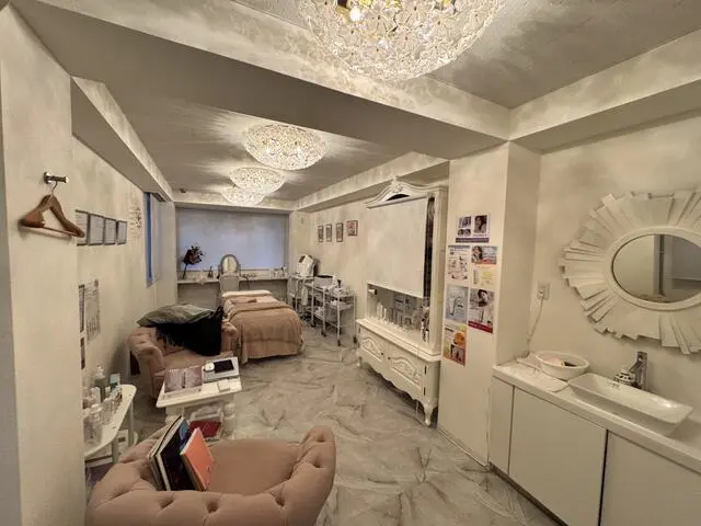 エステの居抜き物件の内装