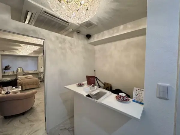 エステの居抜き物件の内装