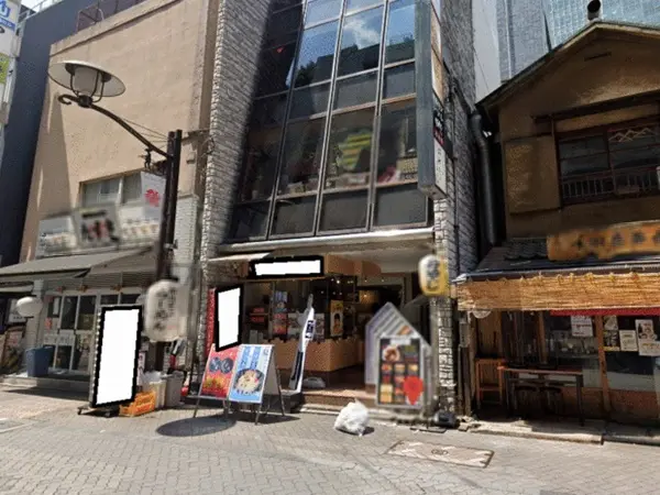 赤坂の居抜き店舗の外観