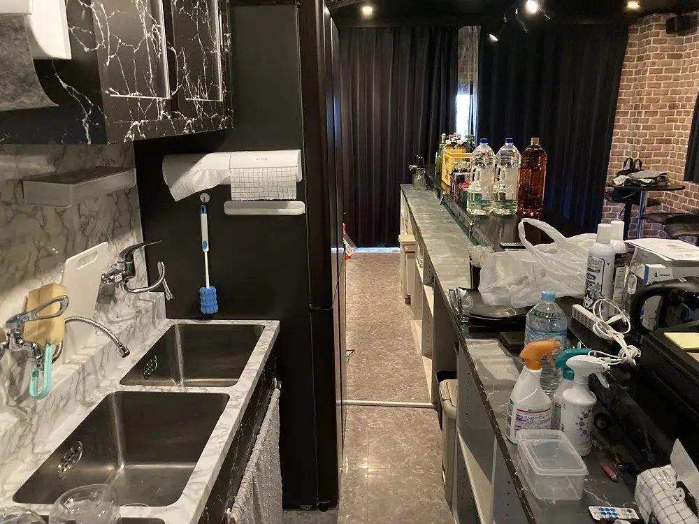 BAR・ショットバーの居抜き物件の厨房