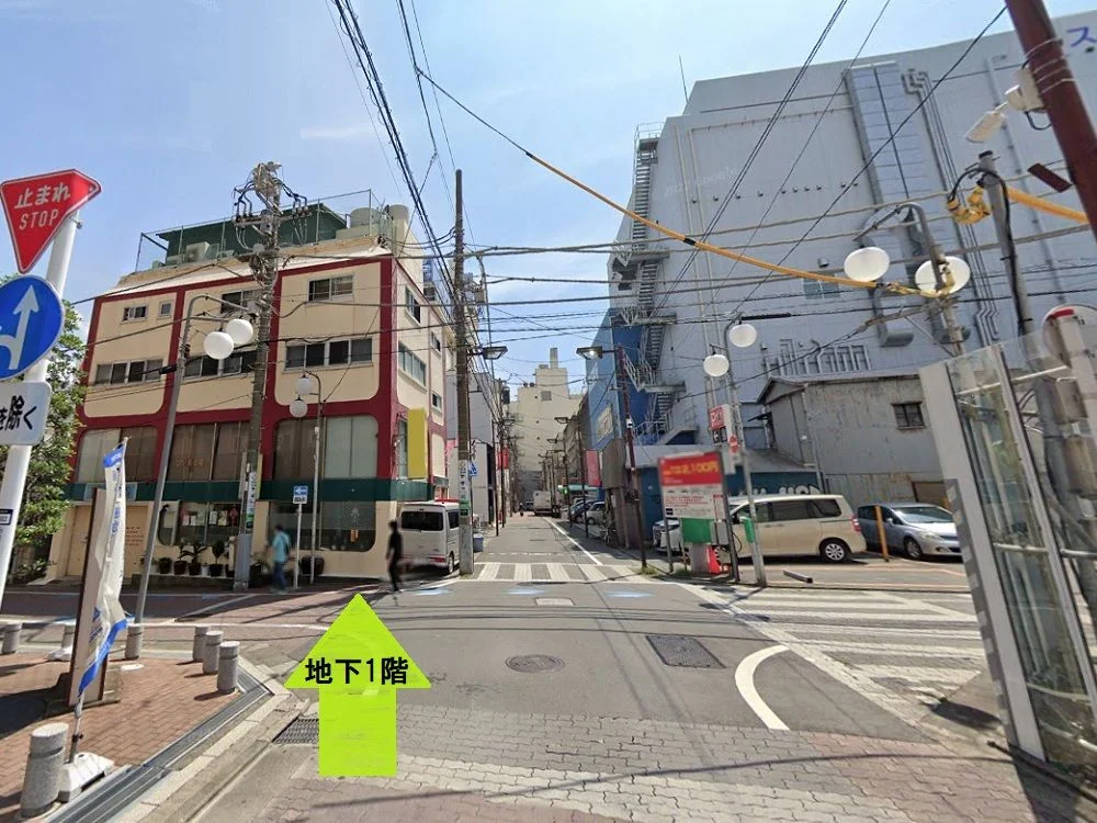 平塚の居抜き店舗の外観