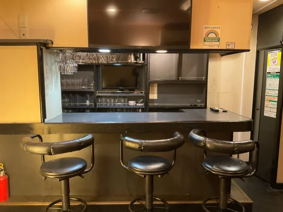 蒲田の居抜き店舗の内装