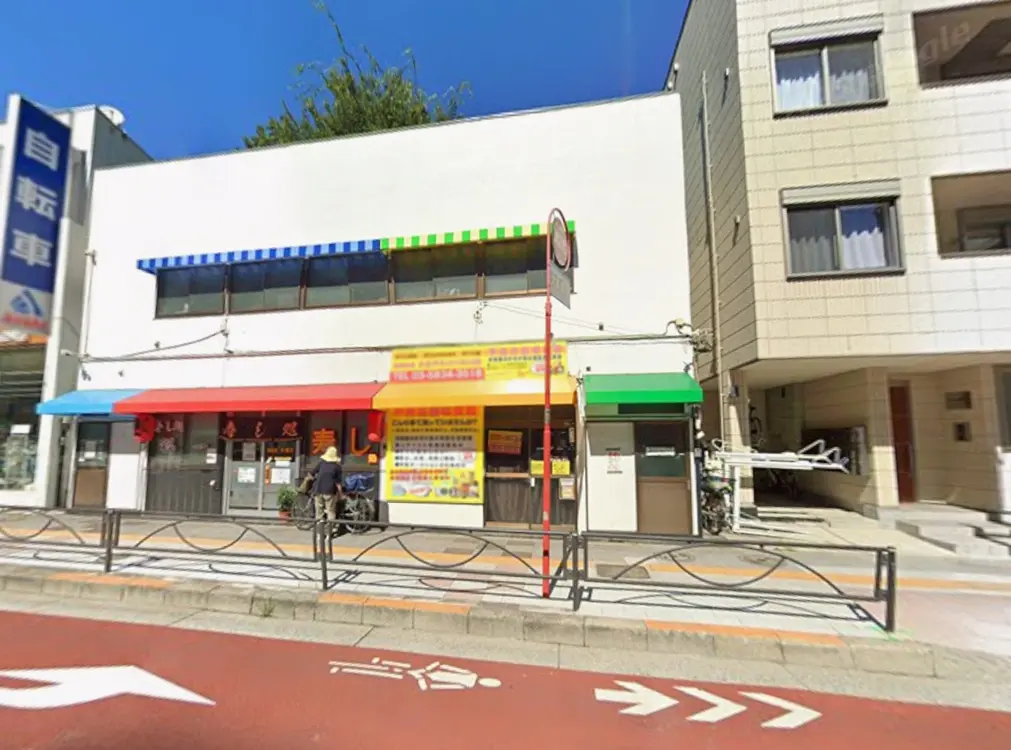 ラーメンの居抜き物件の外観