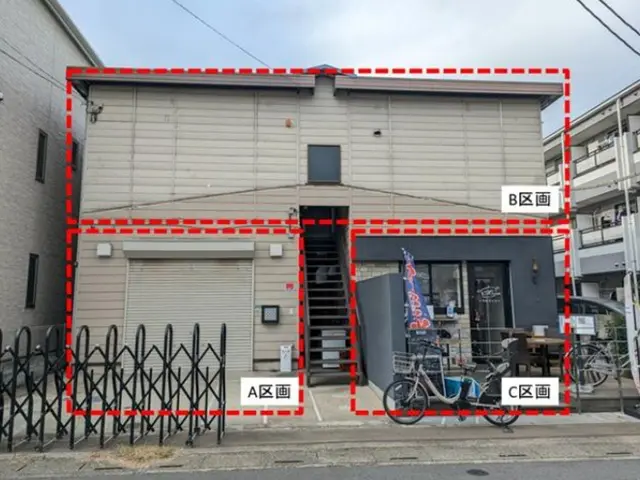 イタリアンの居抜き物件の外観