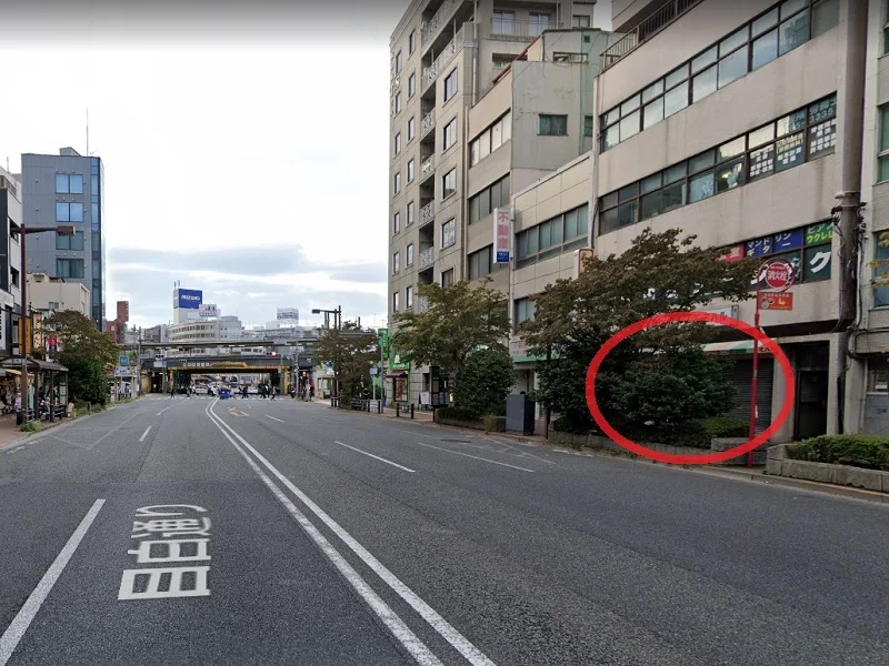 貸店舗(事務所仕様)の外観