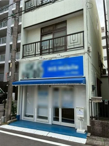 藤沢のスケルトン店舗物件の外観