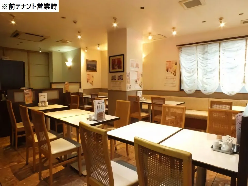 中華料理の居抜き物件の内装