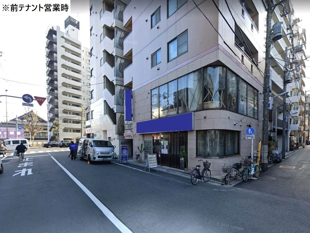 中華料理の居抜き物件の外観