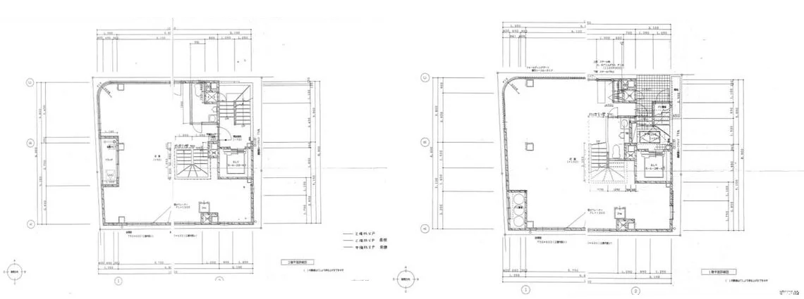 三ノ輪の居抜き店舗の平面図