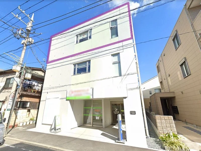 新丸子の居抜き店舗の外観