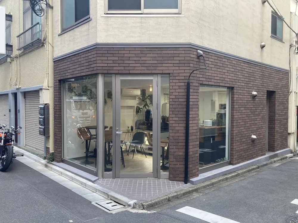 カフェ・喫茶店の居抜き物件の外観