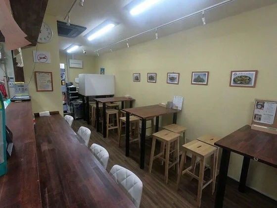 和食の居抜き物件の内装