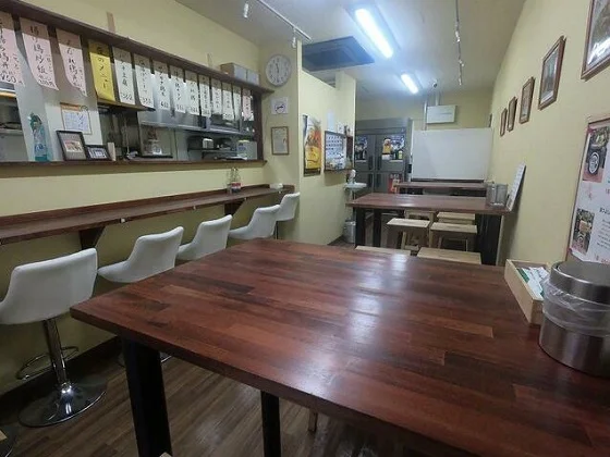 和食の居抜き物件の内装