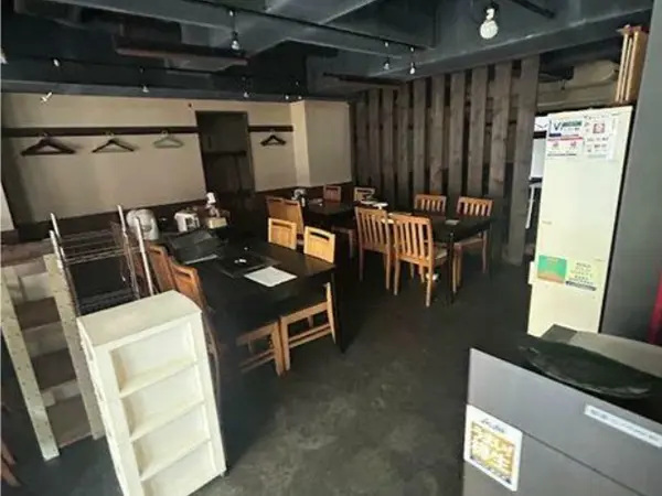 谷保の居抜き店舗の内装