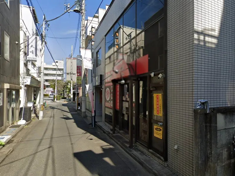 焼肉屋の居抜き物件のエントランス