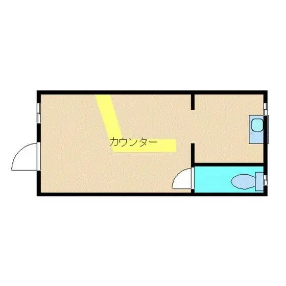 池袋の居抜き店舗の平面図