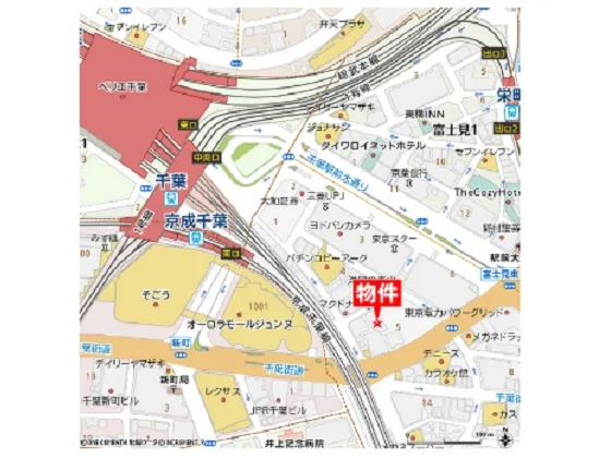 千葉のスケルトン物件の周辺