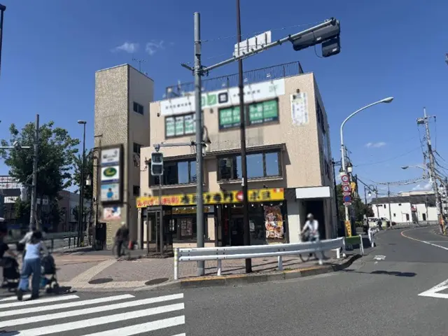 定食屋の居抜き物件の外観