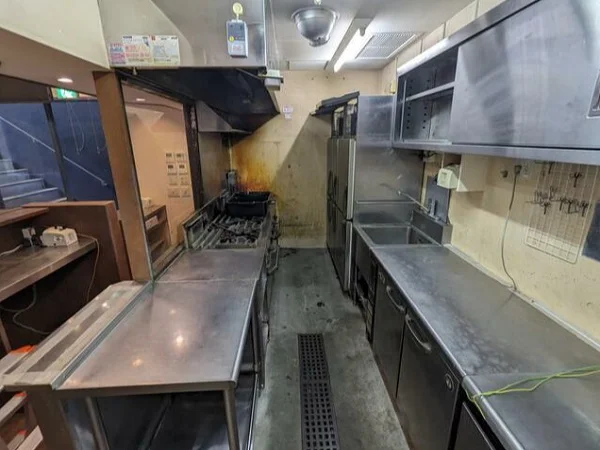 ビストロ・洋食の居抜き物件の厨房