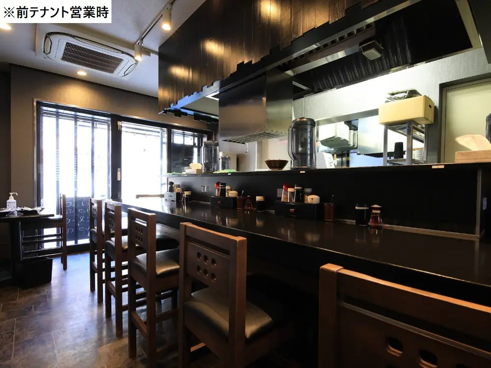 上溝の居抜き店舗の内装