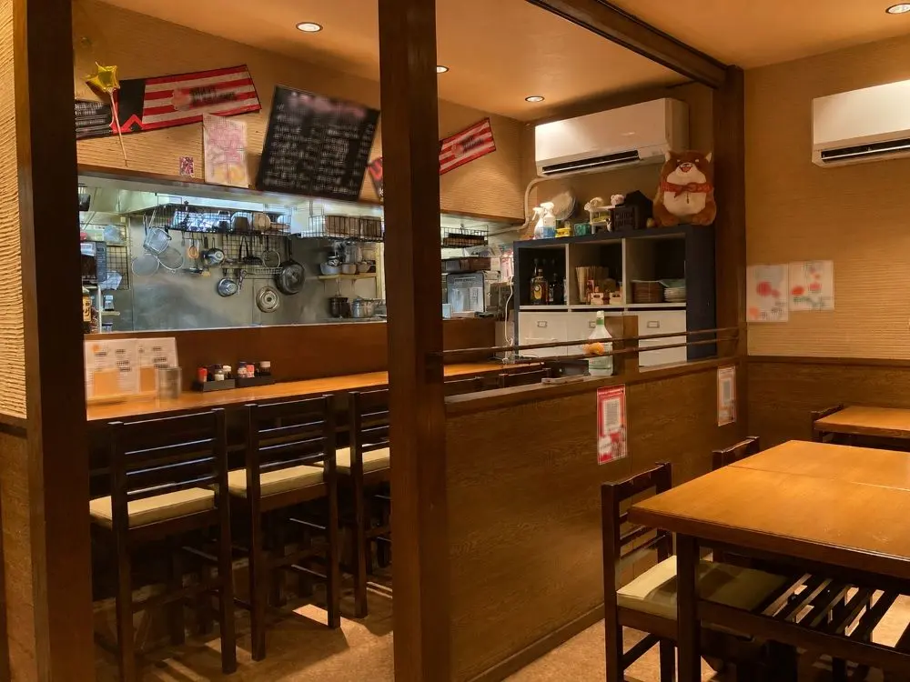 府中の居抜き店舗の内装