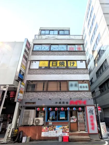 新橋のBAR・ショットバー居抜きの外観