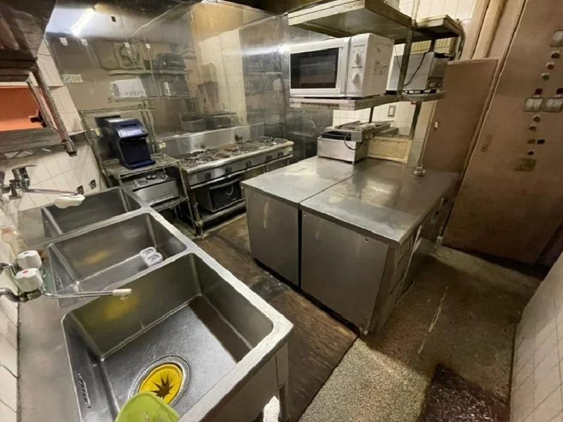 カフェ・喫茶店の居抜き物件の厨房