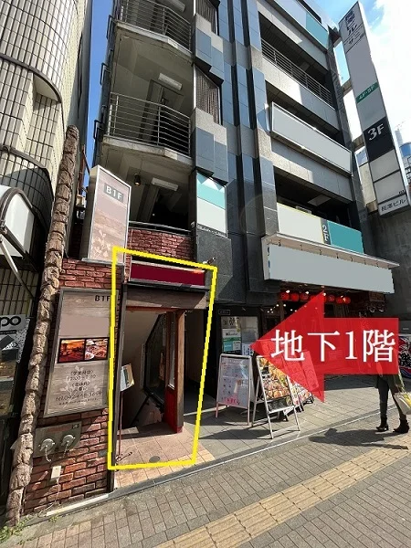 カフェ・喫茶店の居抜き物件の外観