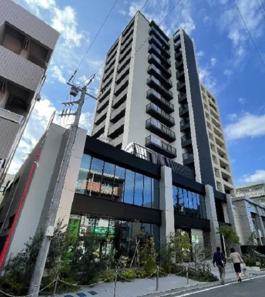 貸店舗(スケルトン)の外観