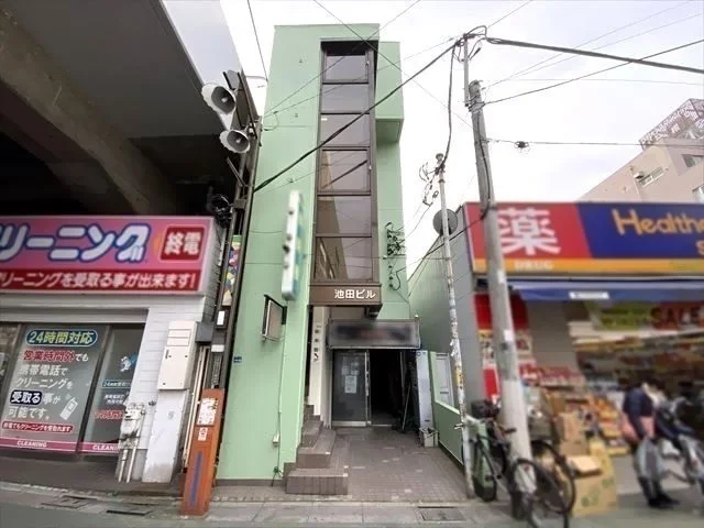 蓮根のスケルトン物件の外観