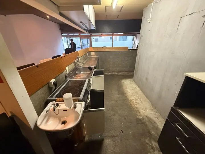 狭山市の居抜き店舗の厨房