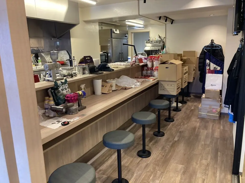 船橋の居抜き店舗の内装