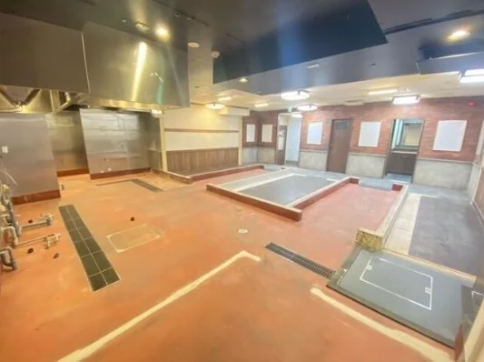 新橋の居抜き店舗の内装