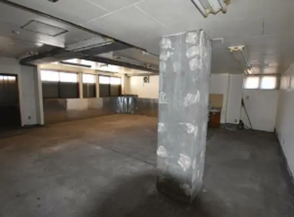 貸店舗(スケルトン)の内装