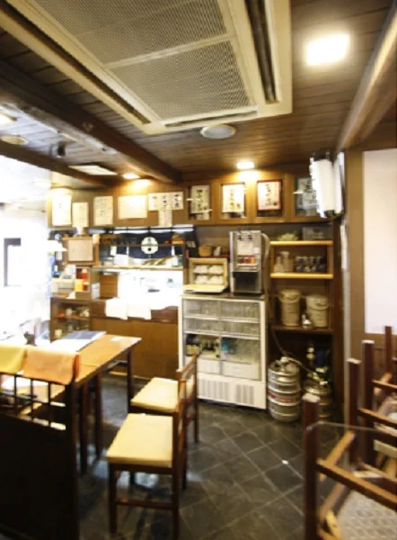 うどん・そばの居抜き物件の内装