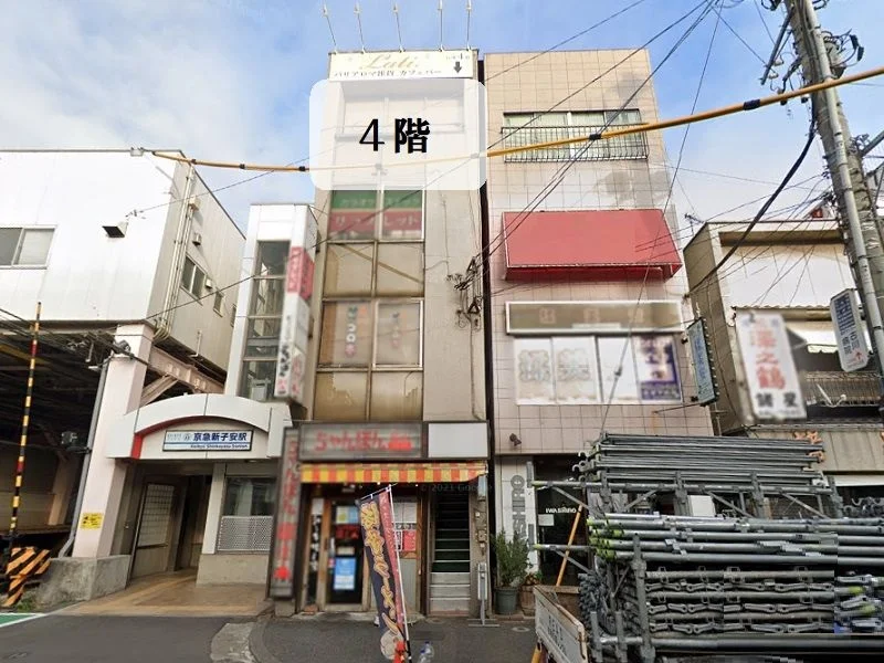 スナック・パブの居抜き物件の外観