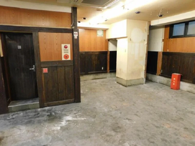 貸店舗(スケルトン)の厨房