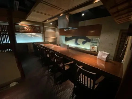 居酒屋の居抜き物件の内装