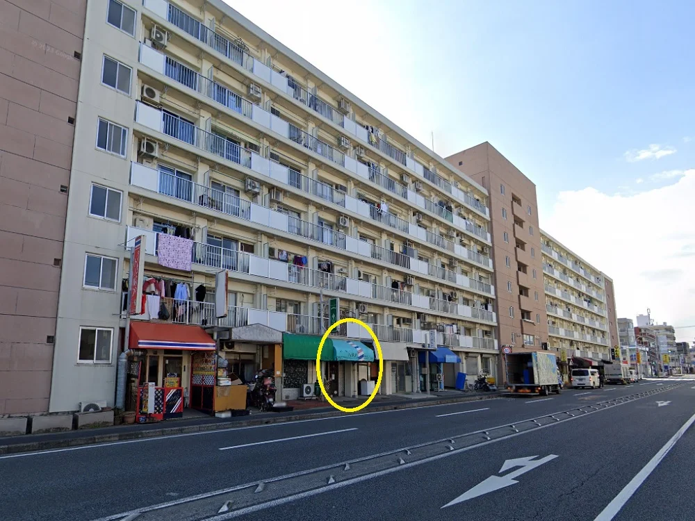 行徳の美容室・理容室居抜きの外観