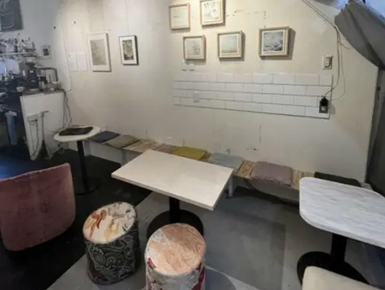 カフェ・喫茶店の居抜き物件の内装