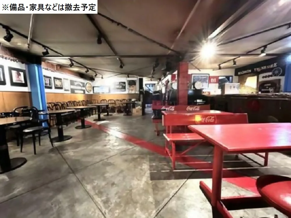 能見台の居抜き店舗の内装