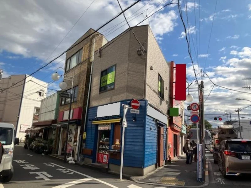 鷺ノ宮の居抜き店舗の外観