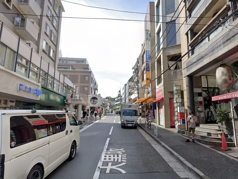 麻布十番の居抜き店舗の外観