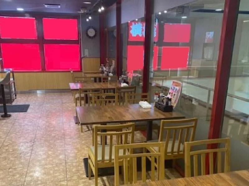 ラーメンの居抜き物件の内装