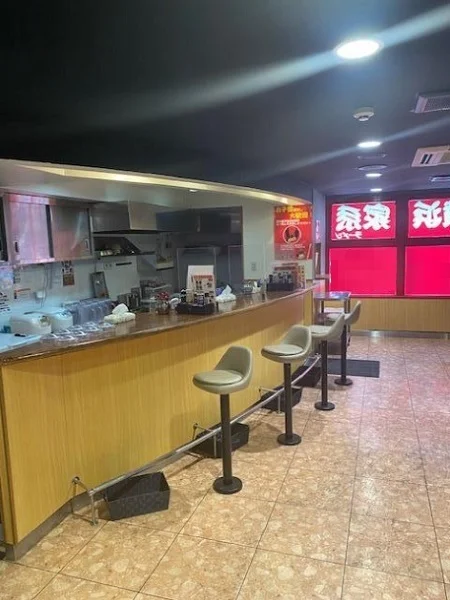 ラーメンの居抜き物件の内装