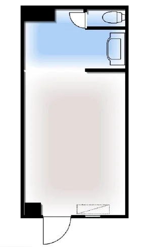貸店舗(スケルトン)の平面図