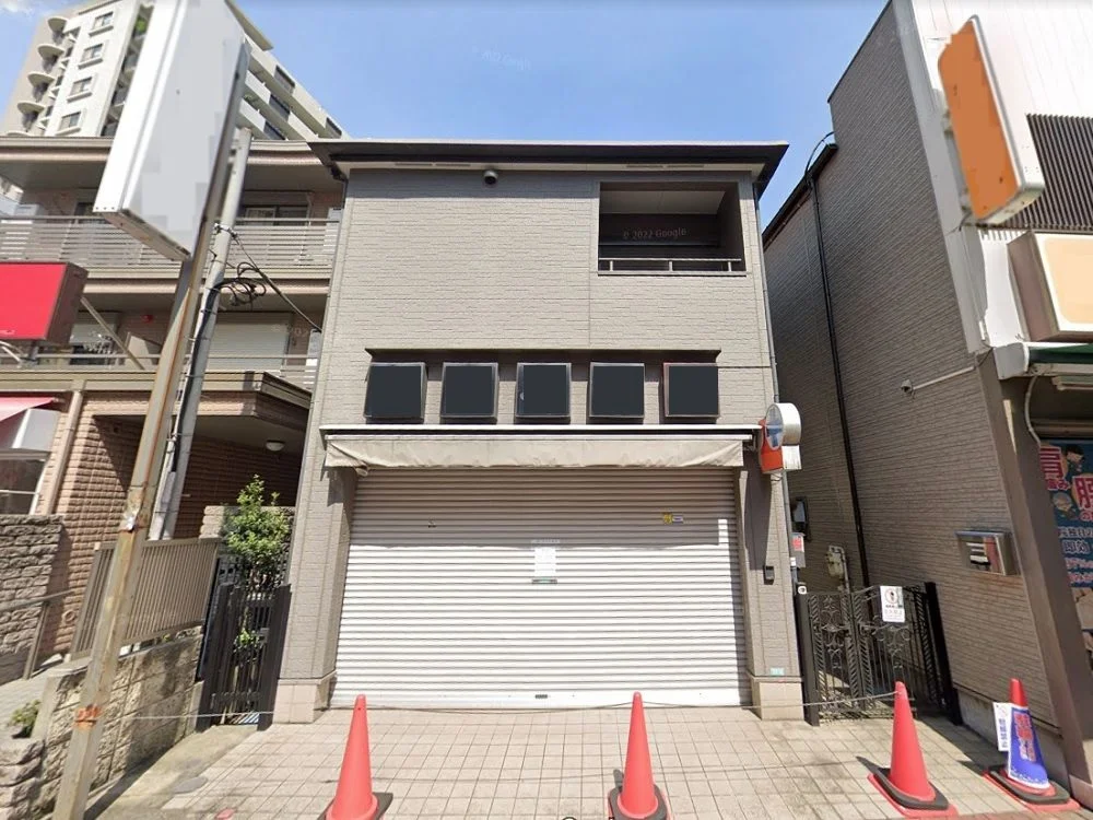 物販の居抜き物件の外観