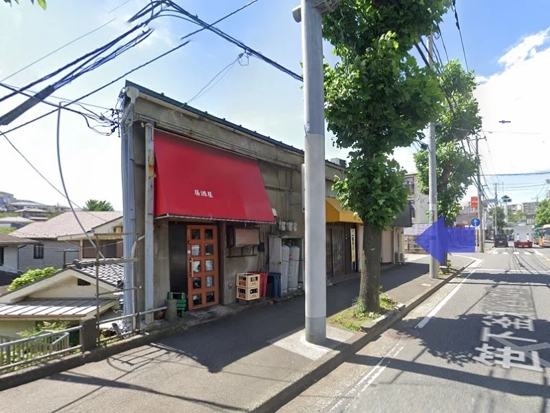 屏風浦の居抜き店舗の外観